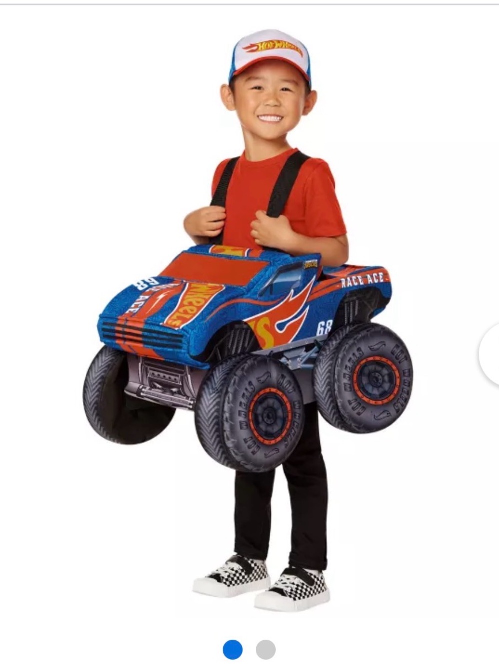 Toddler Hot Wheels ride-along Costume